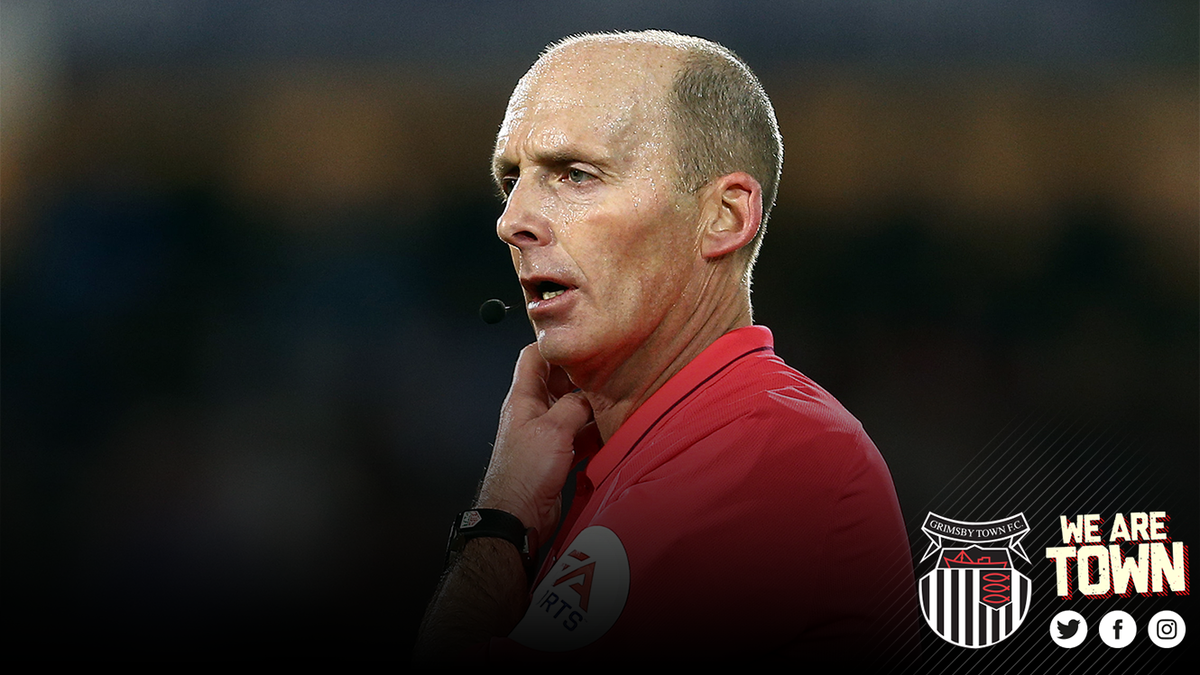 officialgtfc's tweet photo. 🔍Referee Watch | Premier League Official In Charge Of Derby

Premier League Referee Mike Dean will be the man with the whistle for Saturday’s derby @LincolnCity_FC 

👉 https://t.co/EuM4Ymy71u  #GTFC https://t.co/050Q2sekmC