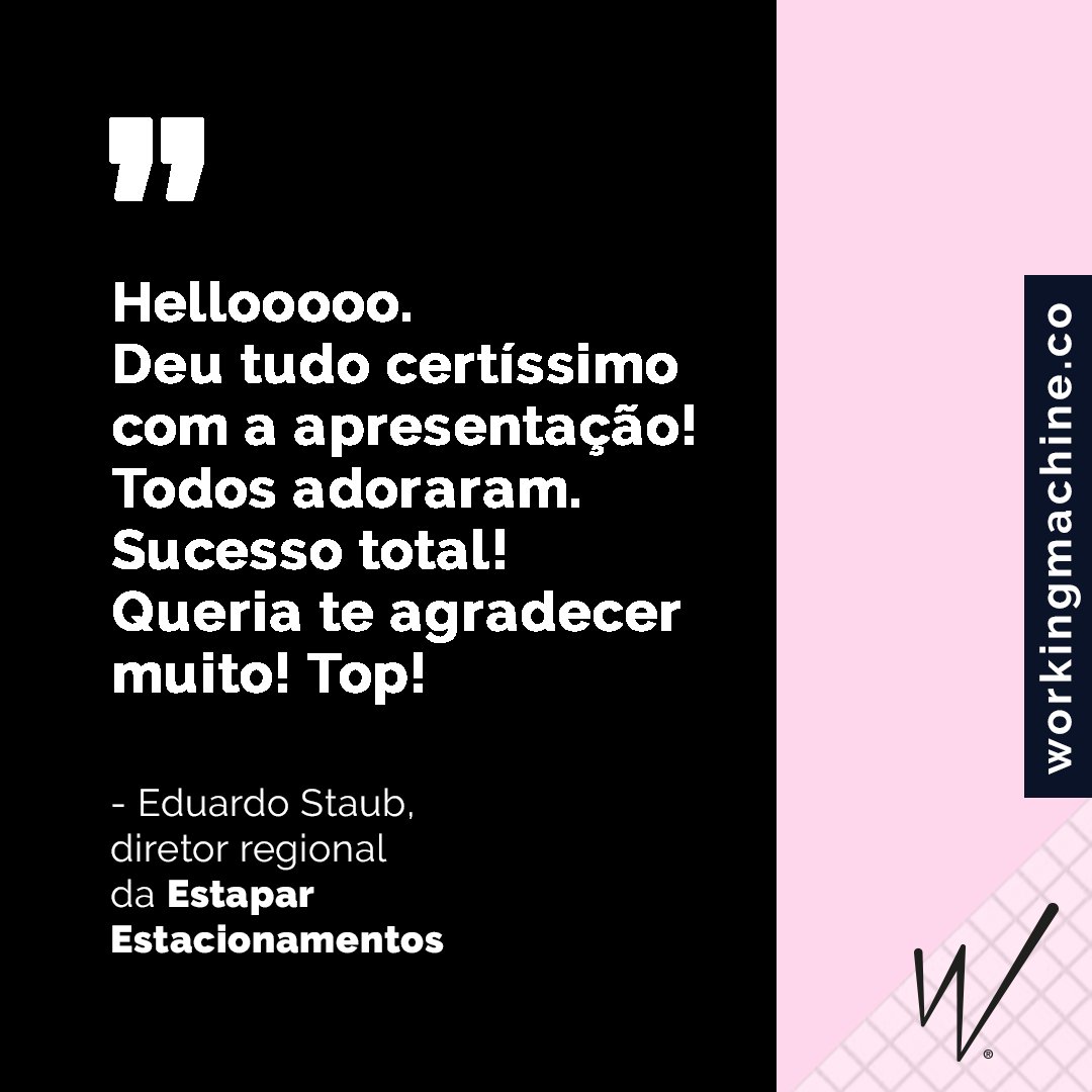 workingmachine_'s tweet image. Estamos muito felizes pelo resultado, o qual não podemos divulgar na íntegra, mas como o Edu disse: ficou top! 👊💥