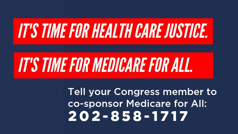 Rep. Pramila Jayapal is introducing an updated #MedicareForAll bill in the new congressional session!

Join union nurses in taking action to pass universal health care. Call your legislator and tell them to cosponsor <a href="/RepJayapal/">Rep. Pramila Jayapal</a>’s bill: ​202-858-1717.