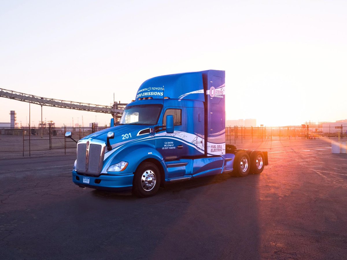 Toyota is expanding their partnership with <a href="/KenworthTruckCo/">Kenworth Truck Co.</a> to develop more zero-emission trucks. Learn more: ow.ly/6qzT30nfDos #CES2019