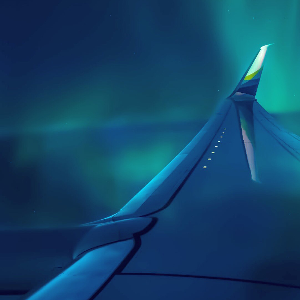 Alaska Airlines on Twitter "Northern lights for Northern flights