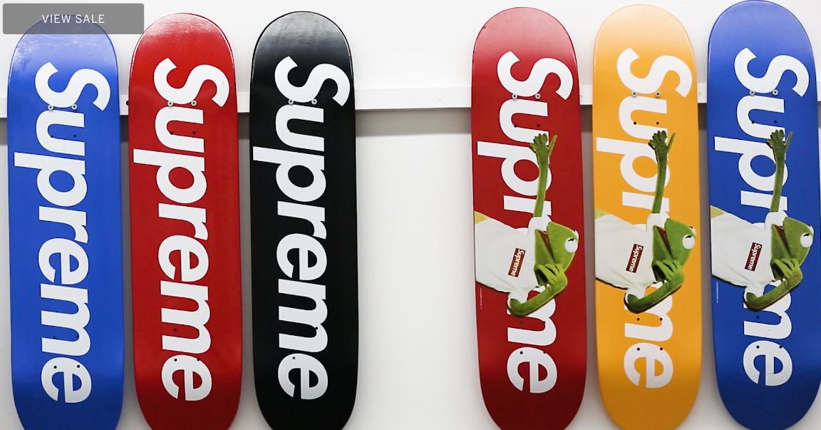 シュプリーム ヴィトンパロディ スケボーデッキ Supreme シュプリーム