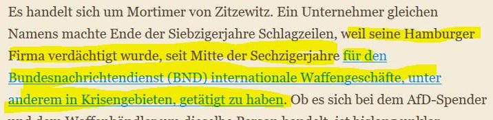 BlackboxVS's tweet photo. Wenn Geld von Dunkelmännern  zu Braungeistern fließt: Illegale Parteispende an #AfD kam wohlmöglich von Waffenhändler mit Geheimdienst-Hintergrund berichtet SPON. 
https://t.co/6IgnMOnxKd https://t.co/52r9vfjySg