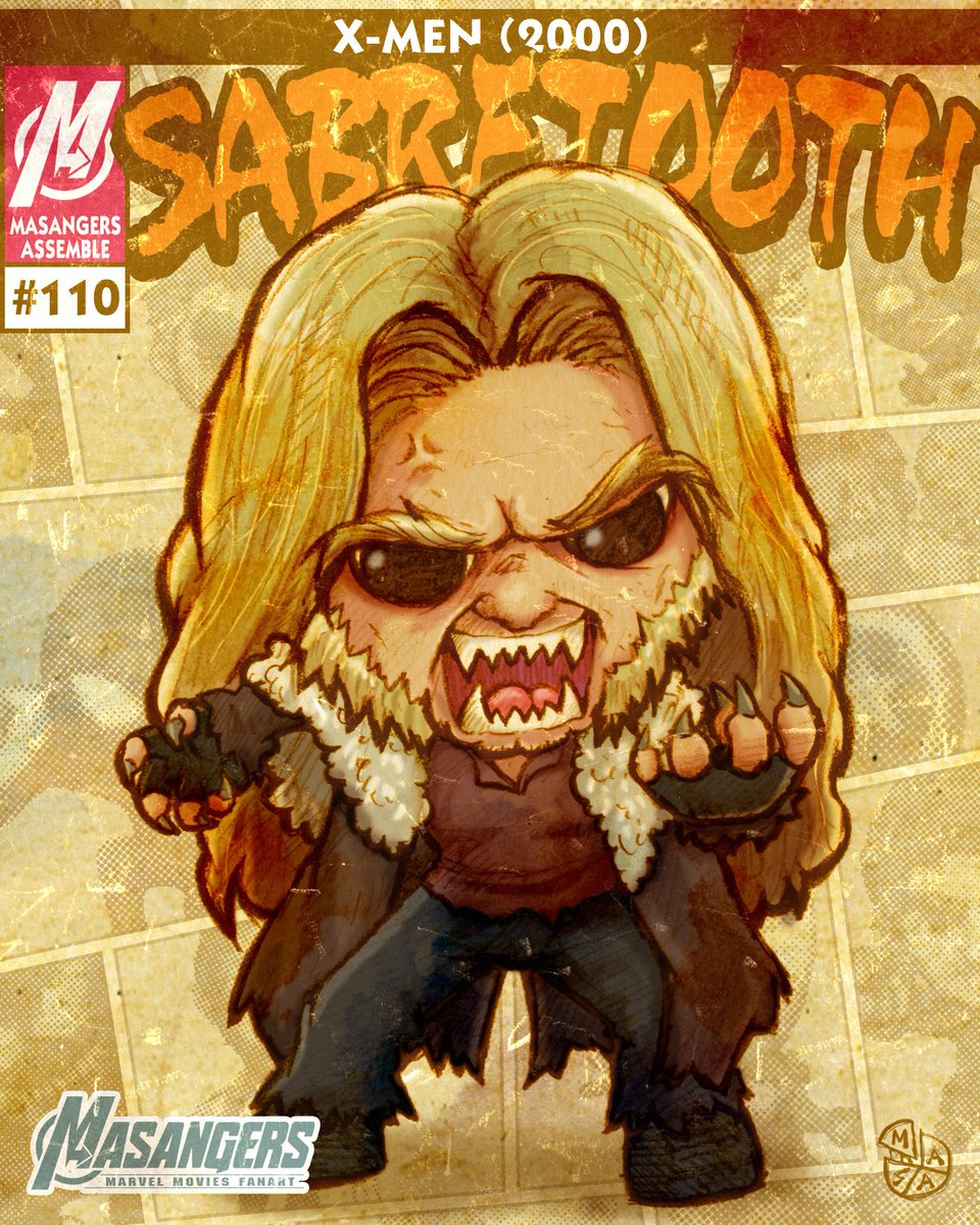 Masangers 110【セイバートゥース】
ガルルルルルゥゥゥ...
#sabretooth #セイバートゥース #XMEN
#tylermane #マサンジャーズ