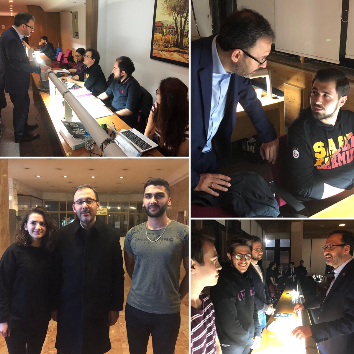 kasapoglu's tweet photo. Şu saatte herkes uyurken, yalnız anne ve babalarının değil bizim ve bütün memleketin umudu olan sevgili gençlerimizi Milli Kütüphane’de ders çalışıyor görmek gecemizi gündüz kıldı. Bin yaşayın sevgili gençler... https://t.co/F1yQ64DwZW