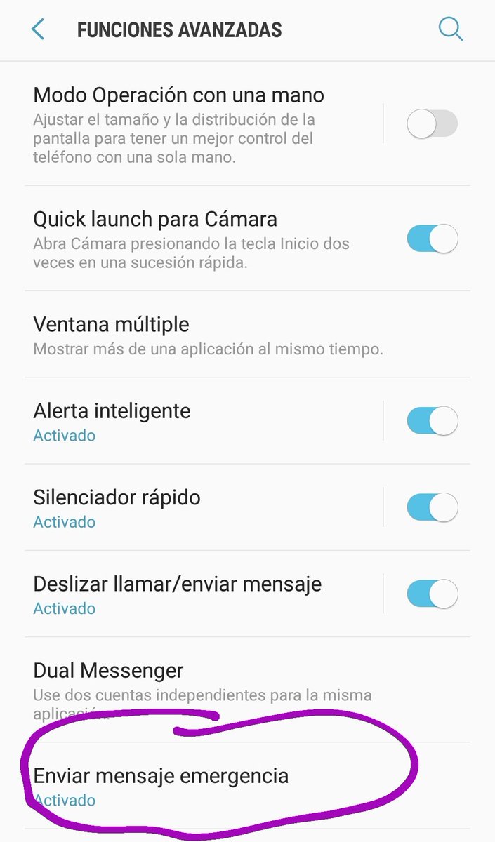 kaaylenbarros's tweet photo. DIFUNDIR !!! 
Esto ayuda en caso de estar en peligro o una situacion que no puedan controlar, es para enviar un mjs, audio e imagenes a las personas que vos elijas para avisar lo que te esta pasando. 
Rt para que todxs se enteren y podamos prevenir ! https://t.co/rJuFph6iAA