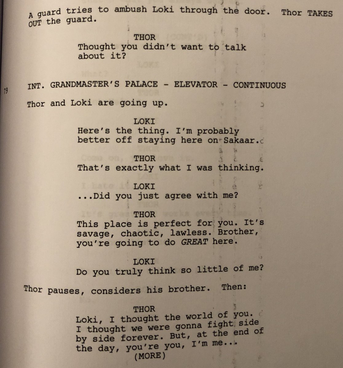 Elevator Script