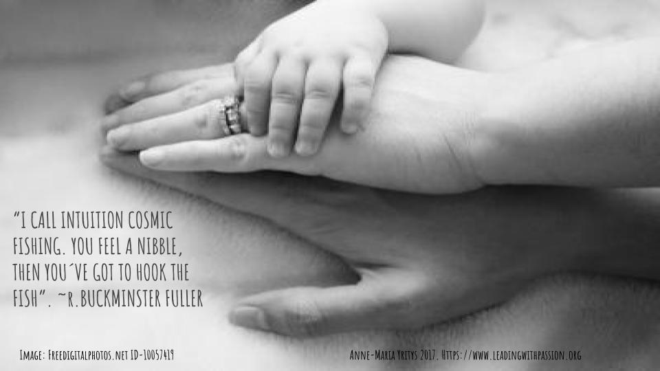 "I call intuition cosmic fishing. You feel a nibble, then you´ve got to hook the fish". ~R.B.Fuller http://bit.ly/INTUITION777
#mindfulness