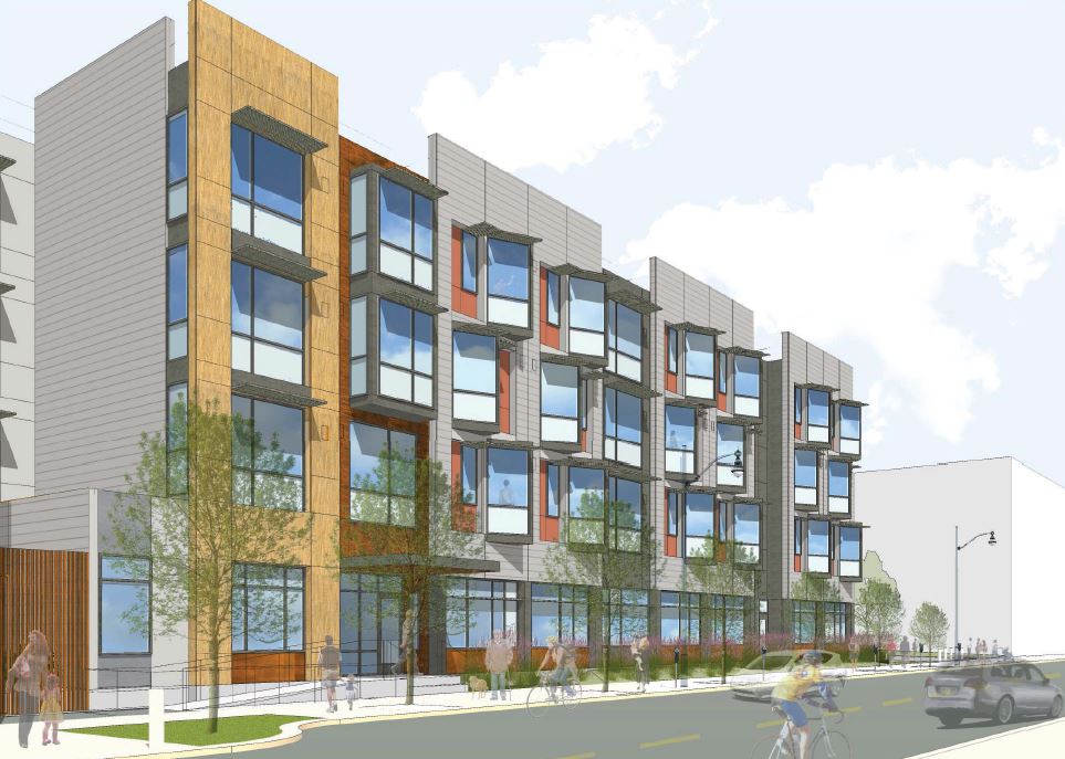 SFOCII's tweet image. Yesterday our commission approved the schematic design for another 100% affordable development in Mission Bay. 141 formerly homeless households will soon be housed! @SF_HSH @BRIDGEhousing @CHP_SF