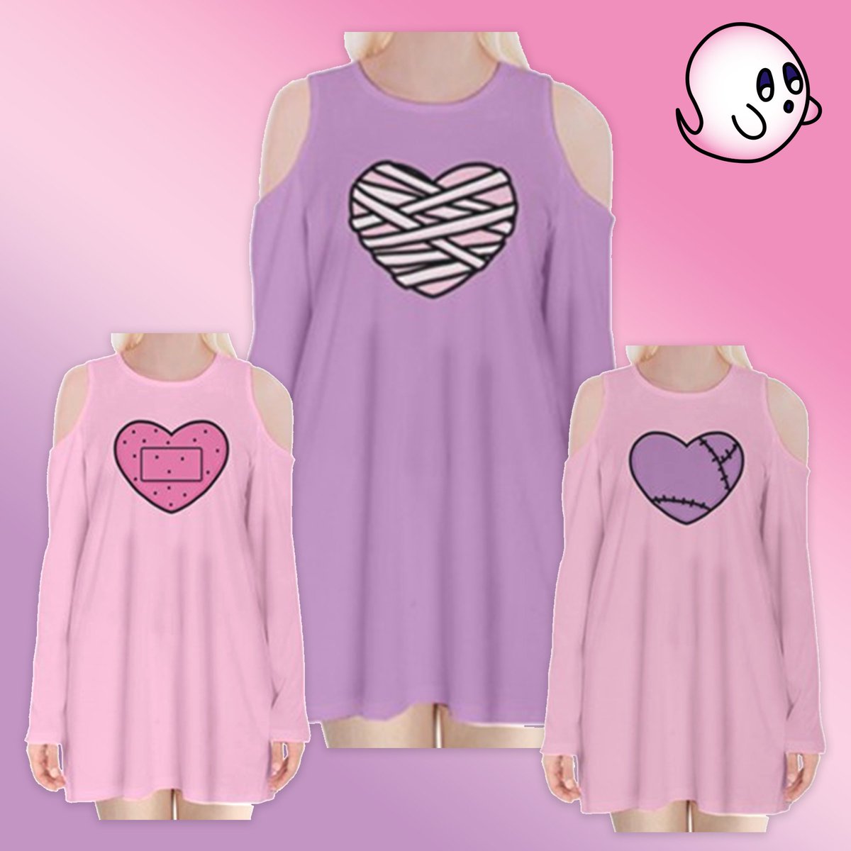 Glitter_Ghost_'s tweet photo. Velvet Long Sleeve shoulder cut out dress just added to the spooky hearts collection! https://t.co/nVx6NB0UBD
#kawaiidress #pasteldress #cutedress #heartdress https://t.co/PxwDb7HRMw