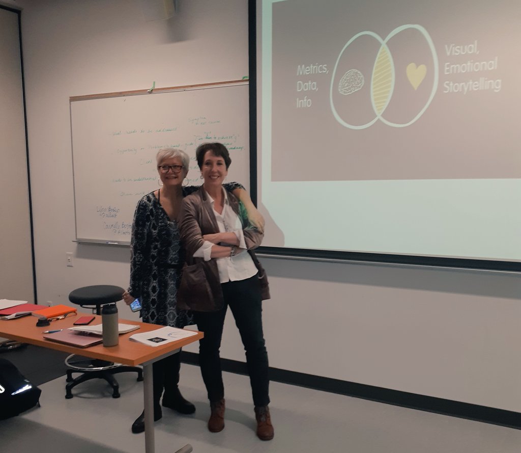 consultingmania's tweet photo. What matters to creating trust and telling stories that connect? Deirdre and Avril from @beattietartan are strategic mentors  for @RoyalRoads #MBA #lifelonglearning #PR https://t.co/Xq4sFTFuFN