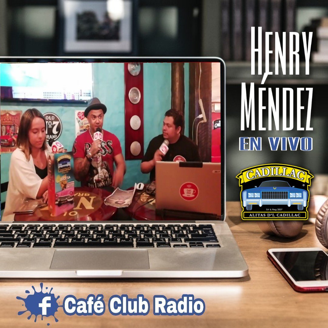 En vivo <a href="/henrymendez_/">Henry Mendez</a> en #CaféClubLatinoAmerica #Ecuador #Guayaquil #Music #Interview #Urban #Radio #Promo