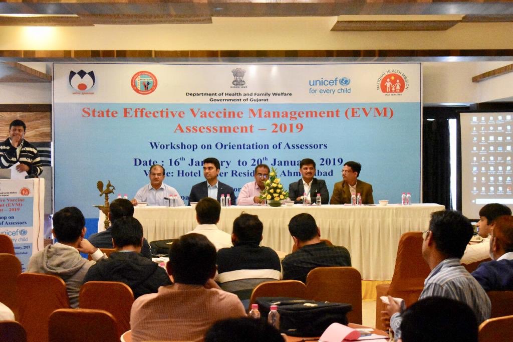 snehiil's tweet photo. India is all set to improve process,practices n policies of Imm cold chain via Effective Vaccine Management Assessment #EVMA.May’18 National,Nov’18 State Odisha n now in State Gujrat.NCCVMRC-NIHFW Team is dedicated to ensure quality by providing training,technology n data support https://t.co/lWqRn2Vruh