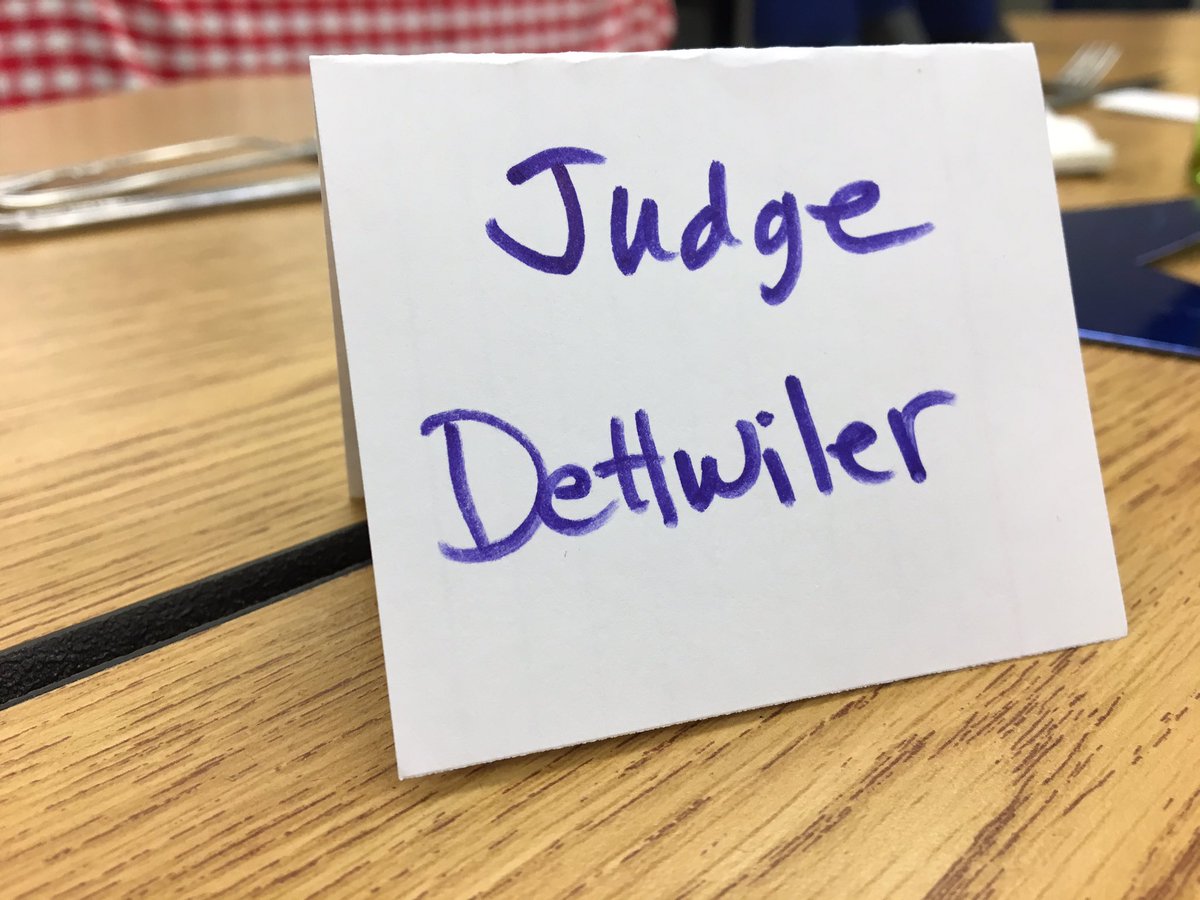 WildcatLunch's tweet photo. Sometimes being a FSD is tough when youre asked to be an Iron Chef Judge! Awesome job HS students. https://t.co/0DRysHbjiX