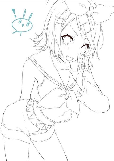 とりまずっと放置されてたやつにペン入れした。 