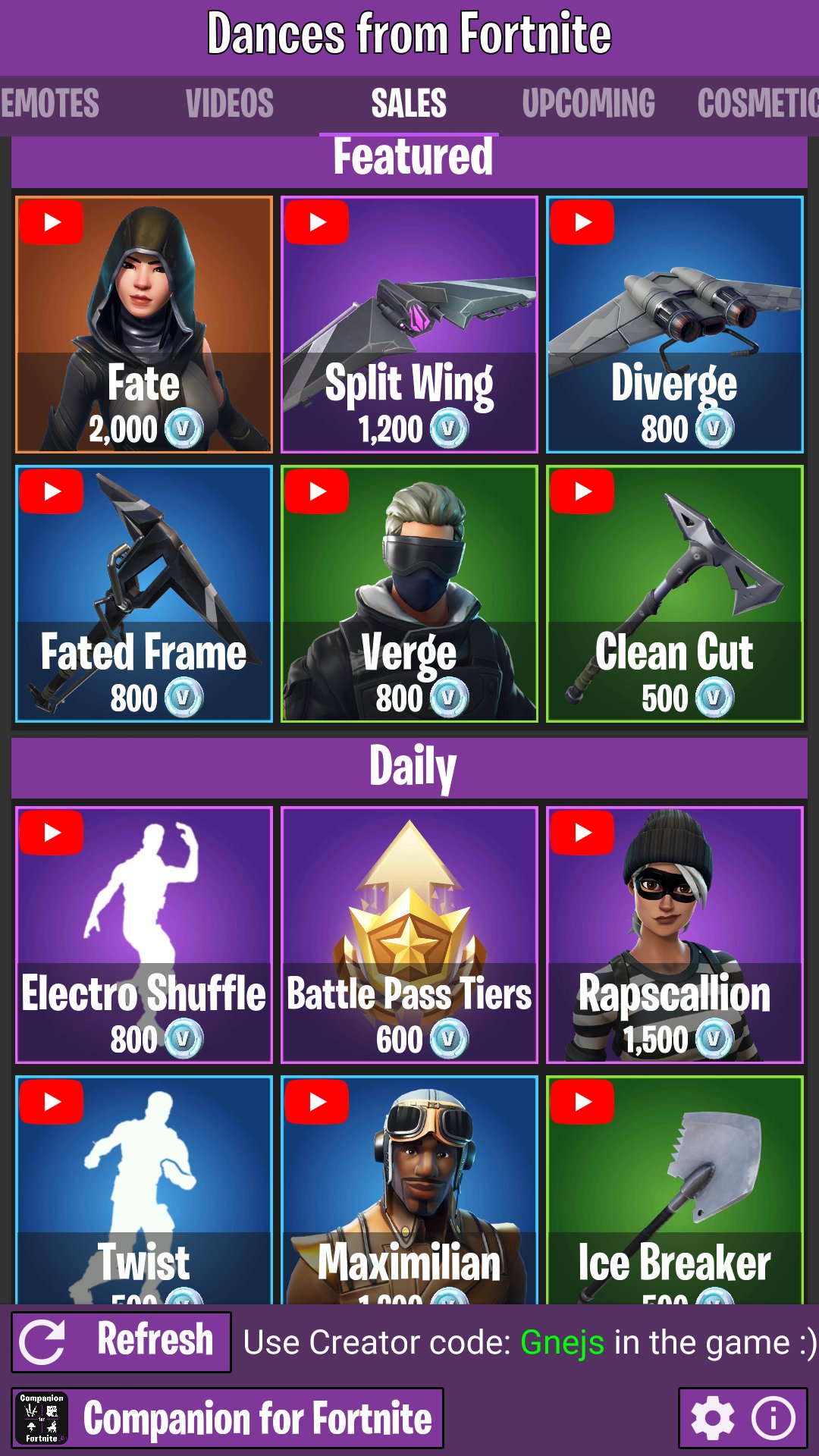 フォートナイト スキン最終販売日情報 日替わりアイテムショップ情報 Fortniteamedama Twitter