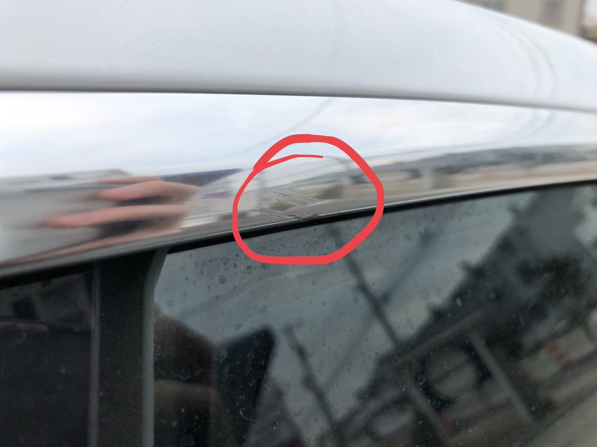 NJTeslaOwners's tweet photo. @j2thewazz Once the frustration dissipated and the I wiped it down, it’s not as bad as I initially thought. I probably won’t worry about getting it replaced but if I do, I would certainly pay for that repair vs claiming warranty work. https://t.co/YSdP68bEv9