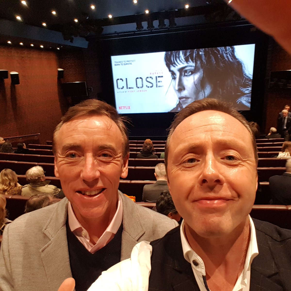 GuyInFlight's tweet image. Premier tonight of the truly epic #closethemovie from our friend, director #VickyJewson @JewsonFilm starring #noomirapace.  If Vicky is not the first female #bondfilm director we need to know why...
 @NetflixFilm @netflix #womeninfilm