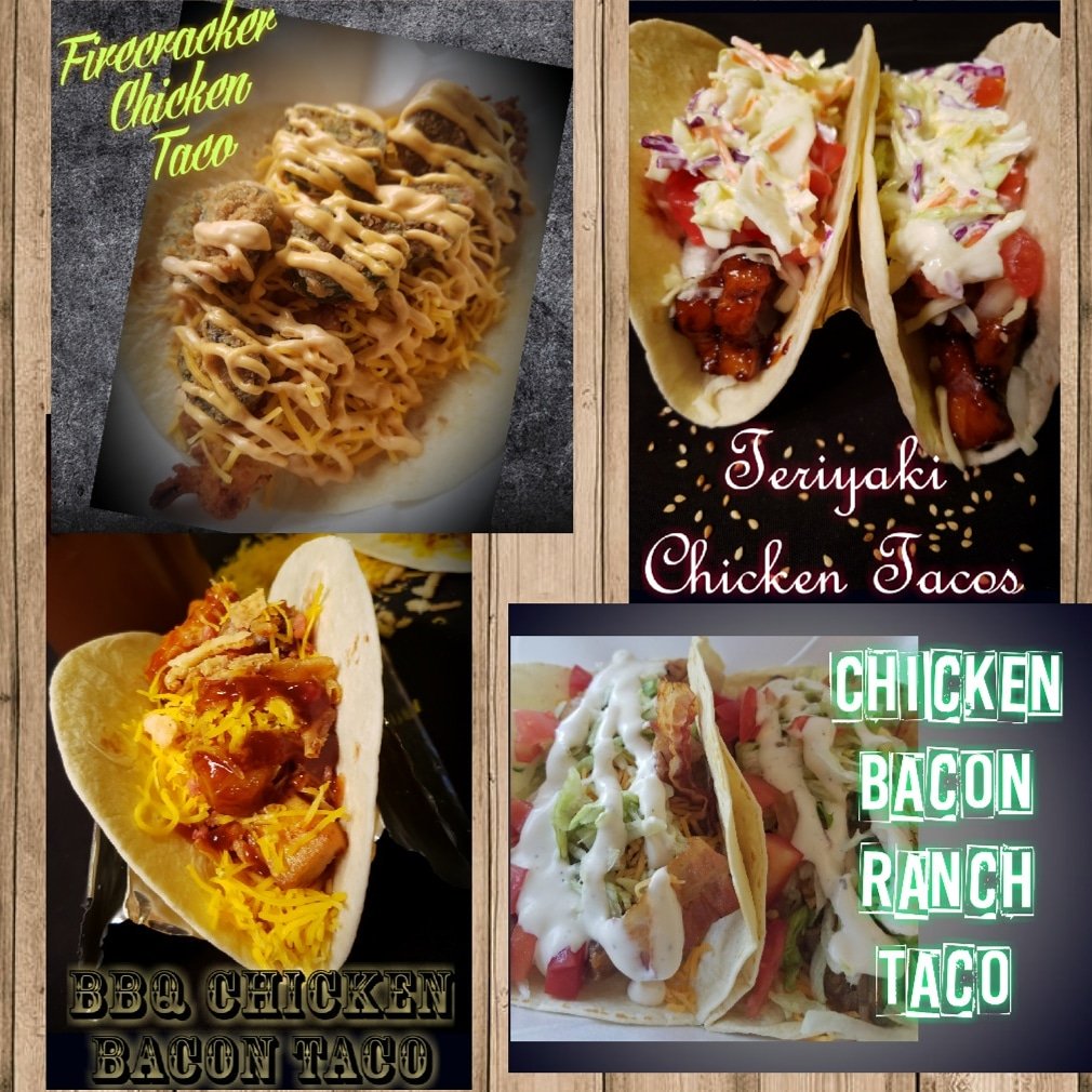 We LOVE tacos!! 😍 
We love creating them and eating them!!....mostly eating them 🤤😂
#HandCraftedTacos #TacoPassion
#YouShowUpWeFillYourBelly #ChompOnTheTacos