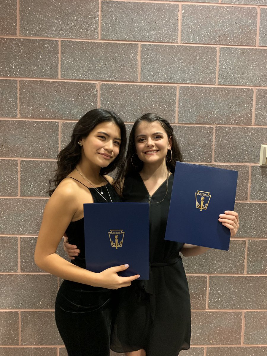 Congratulations to Chelsea &amp; Madee for being inducted into the National Honor Society 🧡🐯🖤what a wonderful accomplishment, we are proud of you🥰