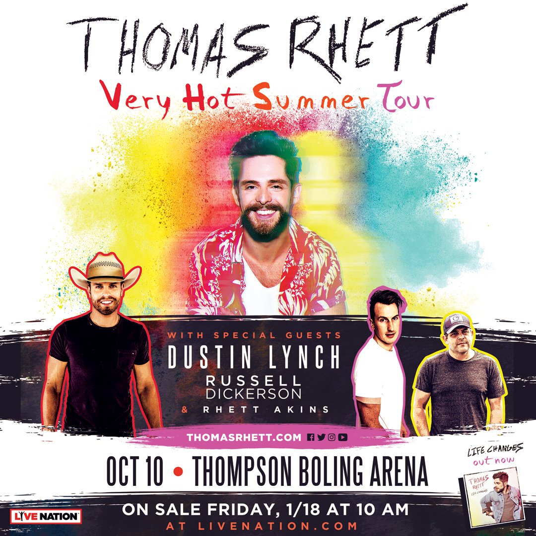 Thomas Rhett Knoxville Seating Chart