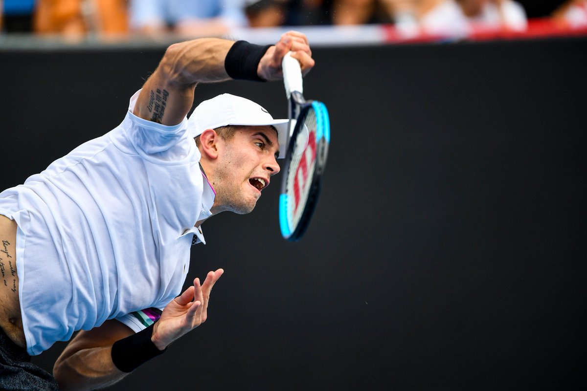 #AusOpen (@AustralianOpen) on Twitter photo 17/01/2019 07:11:56 Another straight sets W for @borna_coric 💪 Def. Fucsovics 6-4 6-3 6-4. #AusOpen Another straight sets W for @borna_coric 💪 Def. Fucsovics 6-4 6-3 6-4. #AusOpen