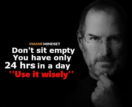 Insane_mindsets's tweet photo. Dont sit empty 
You have only 
24hrs in a day use it wisely. 
By - InsaneMindset 
Tags -: #motivation #motivationalquotes #fearless #insane #insanemindset #insanefears #motivate #marketing #business https://t.co/QKF7xV2mRE