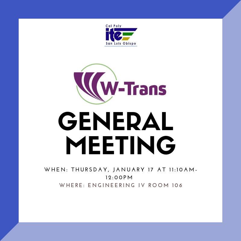 CalPolyITE's tweet image. Come learn about new trip generation techniques for Cannabis and Winery Land Uses from a couple Cal Poly alumni! Lunch will be provided and W-Trans will also be at the Career Fair on Friday.