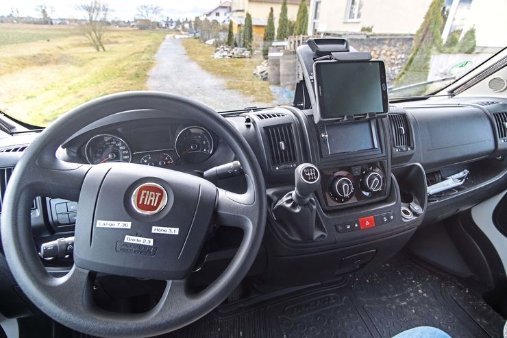 tools4friends's tweet photo. Sebstgebauter Tablet-Halter für Fiat Ducato - promobil https://t.co/Q6arENyNVE https://t.co/uLuKo9ULP5