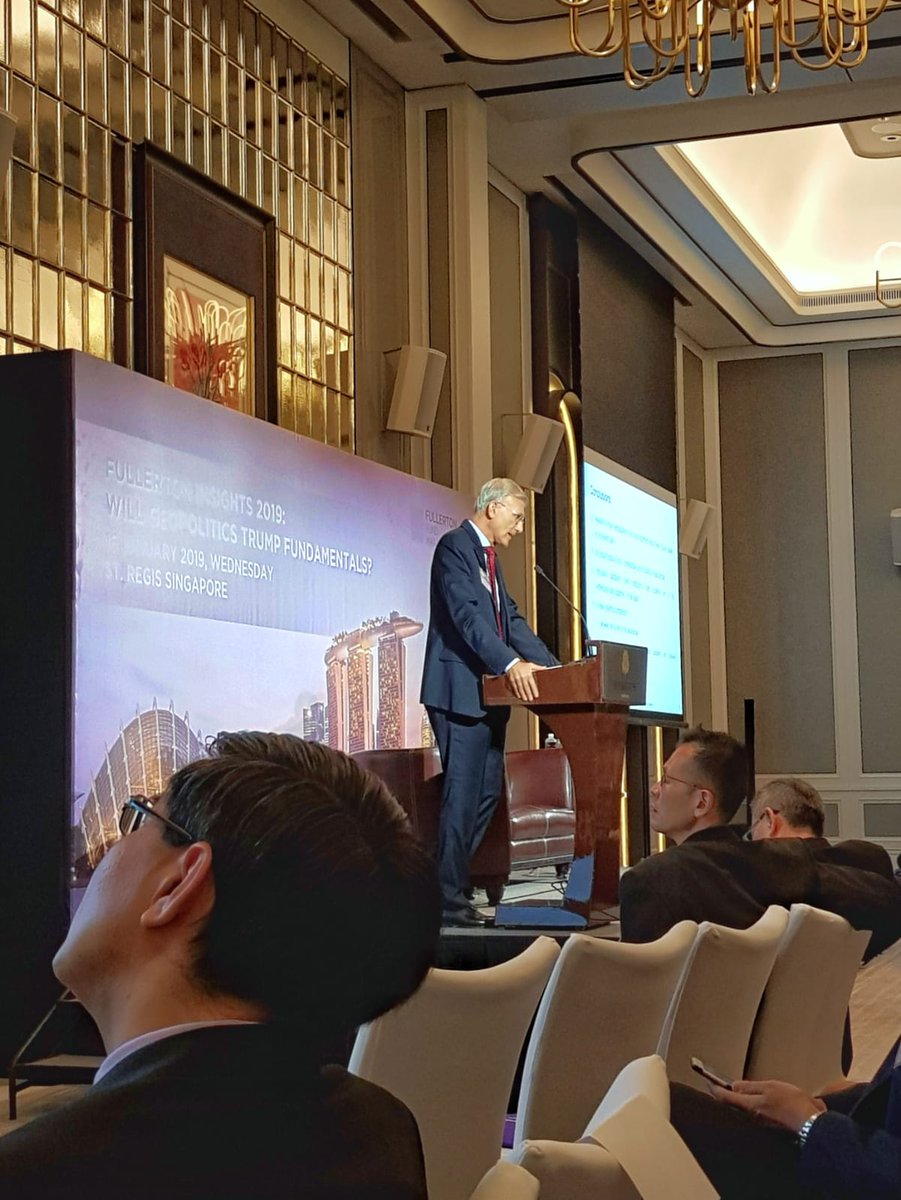 CognitoAsia's tweet photo. Insightful talk by Prof. Razeen Sally from @LKYSch as he shared on the #Geopolitics in a trump driven world at the Fullerton Investment Insights Seminar https://t.co/Oxqpj3eq0z