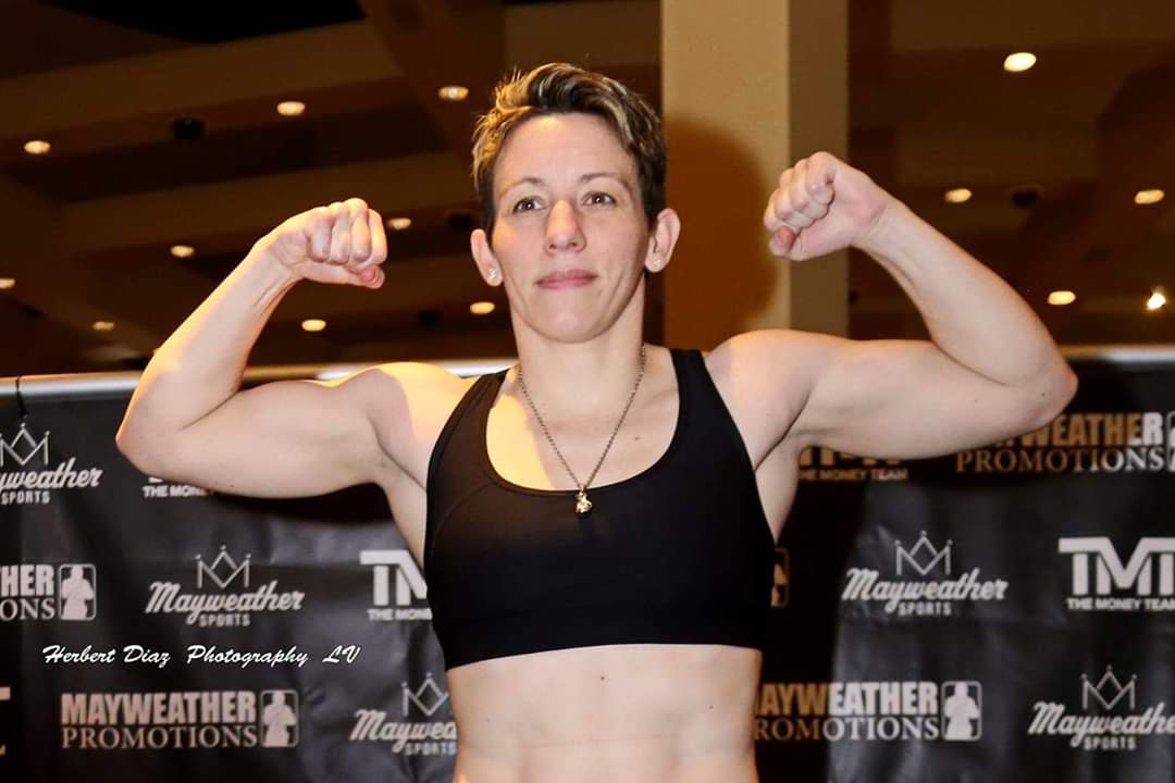 Layla McCarter. 
Ready for tomorrow night!
<a href="/MayweatherPromo/">Mayweather Promotions</a> <a href="/wisegirlboxing/">Wisegirlboxing</a> <a href="/WomensBoxing1/">Women's Boxing</a> <a href="/PrizefightersW/">Prizefighters Women</a>