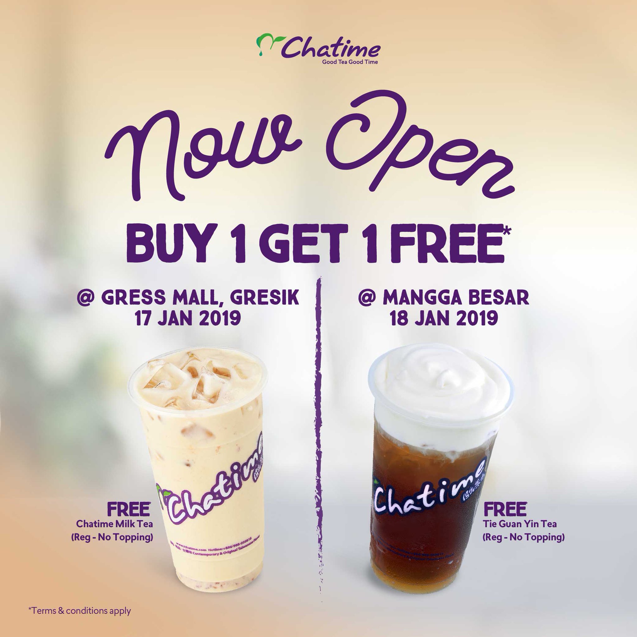Chatimeindo Halo Gresik Kutunggu Hadirmu Di Gress Mall Hari Ini Nikmati Promo Manis Untuk Kamu Yang Manis Jangan Lupa Juga Chatime Akan Hadir Di Mangga Besar Tanggal 18 Chatimeindo Halo Gresik Kutunggu Hadirmu Di Gress Mall Hari Ini Nikmati Promo Manis Untuk Kamu Yang Manis Jangan Lupa Juga Chatime Akan Hadir Di Mangga Besar Tanggal 18