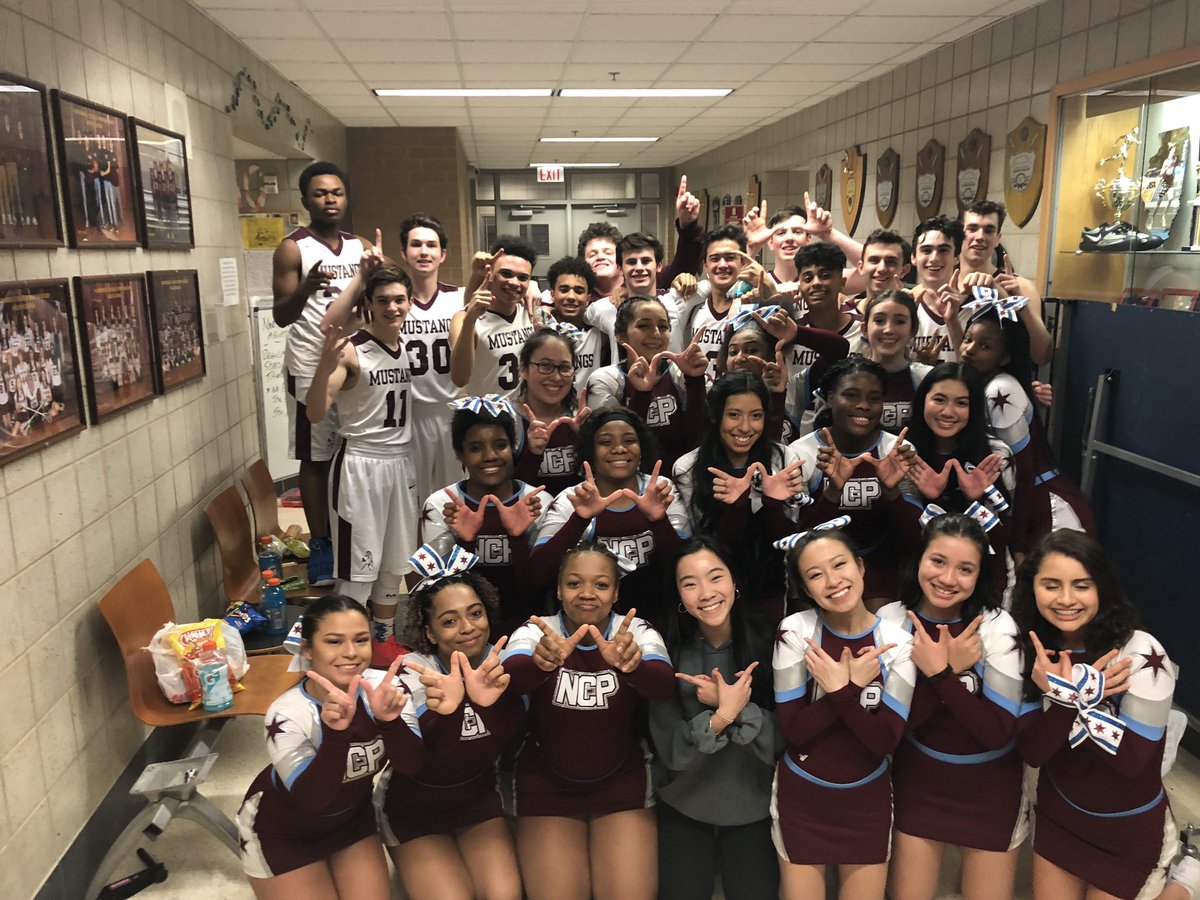 NCPCheer's tweet photo. big W today from our basketball boys against payton💪🏻😤 https://t.co/EauUi9HnGV