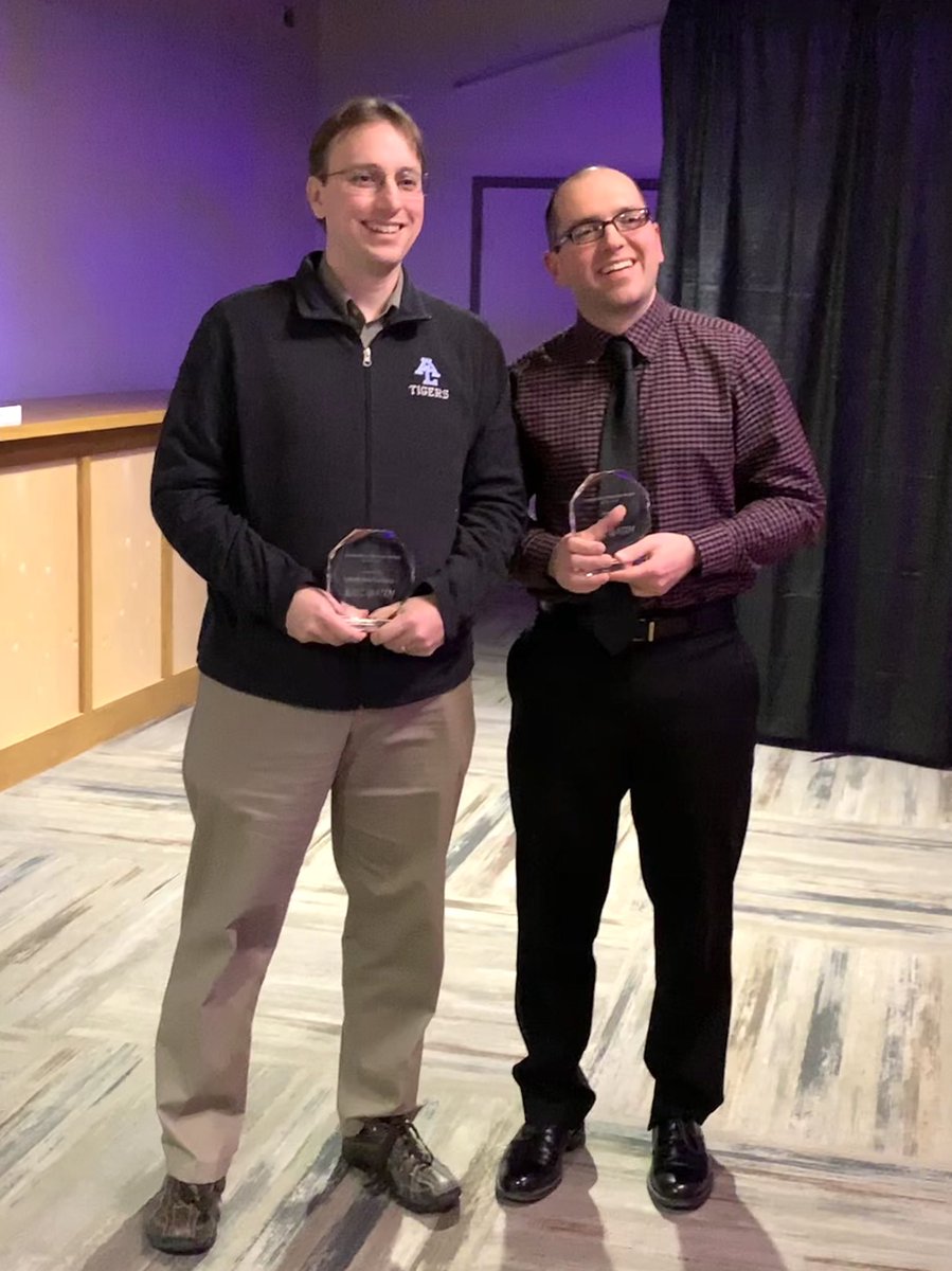 KristenSeeger's tweet image. I’m so proud of @MarkNechanicky for receiving the #STEMForward Outstanding Educator award! Way to go, friend! @AlbertLeaSchool