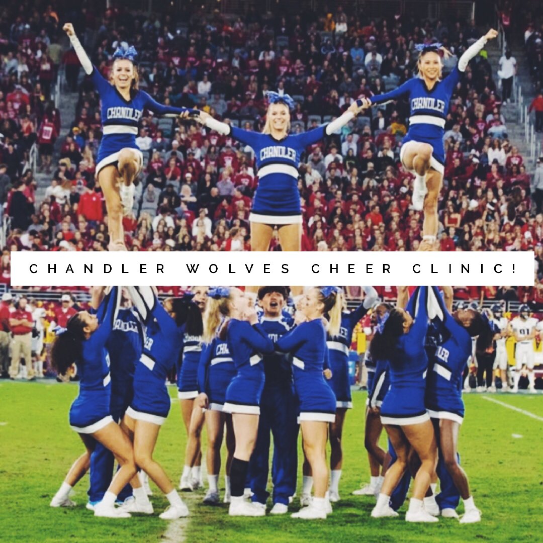 Wolves cheer camp for K-8th graders on Saturday January 27th from 8-11:30am! 
Come learn some cheers, hang out with the big guys and girls and then perform at one of the Wolves basketball games to show off your skills!
Click the link in our bio for more info and to register!