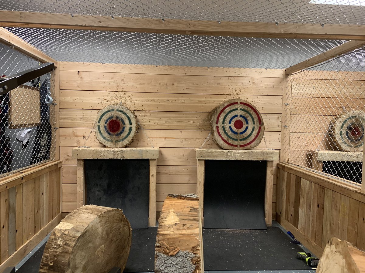 section37axerm's tweet image. We’re upgrading our targets tonight ! #axethrowing #section37 #axethrowingboise #section37boise #idaho #axe #targets