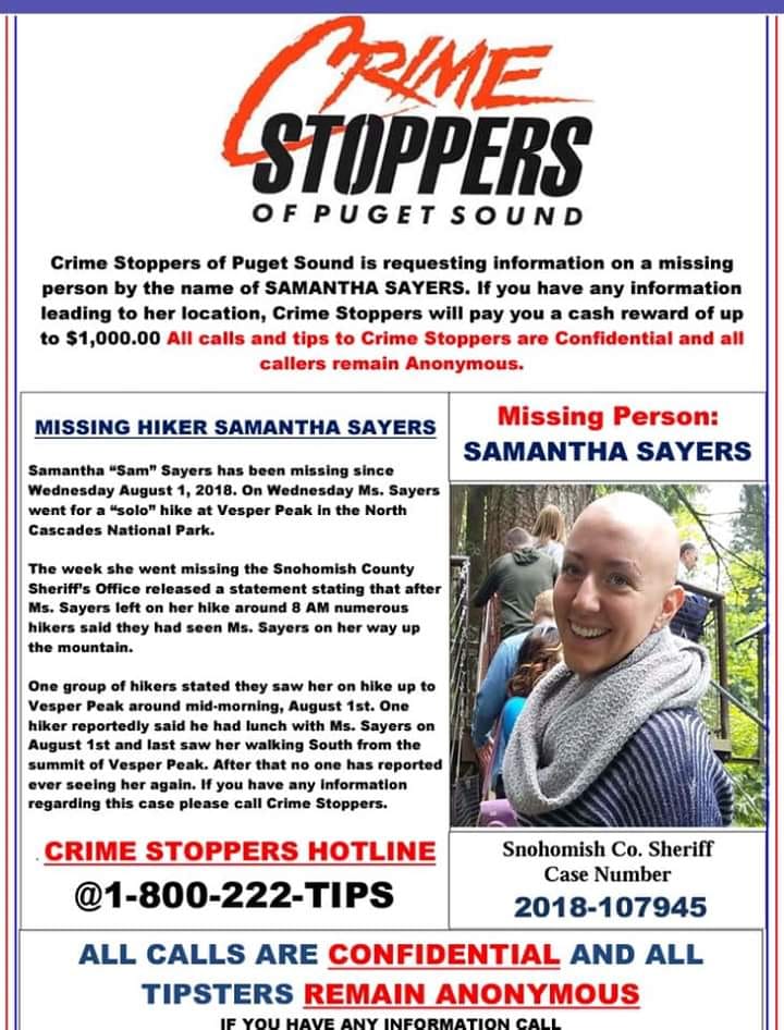 sfargon's tweet photo. #FindSamSayers https://t.co/h1M9vMEsd3