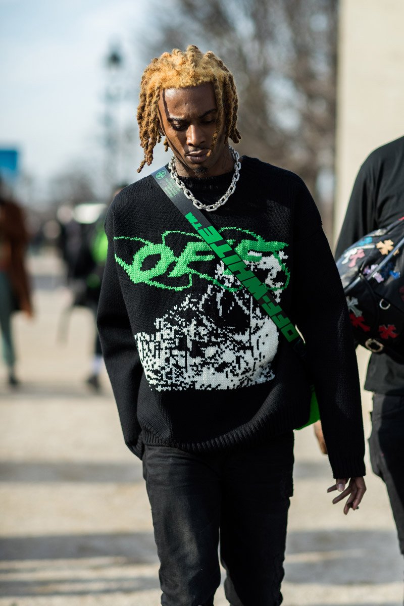 highsnobiety on X: Skepta, Playboi Carti, & Takashi Murakami are Paris  Fashion Week's early street style stars    / X