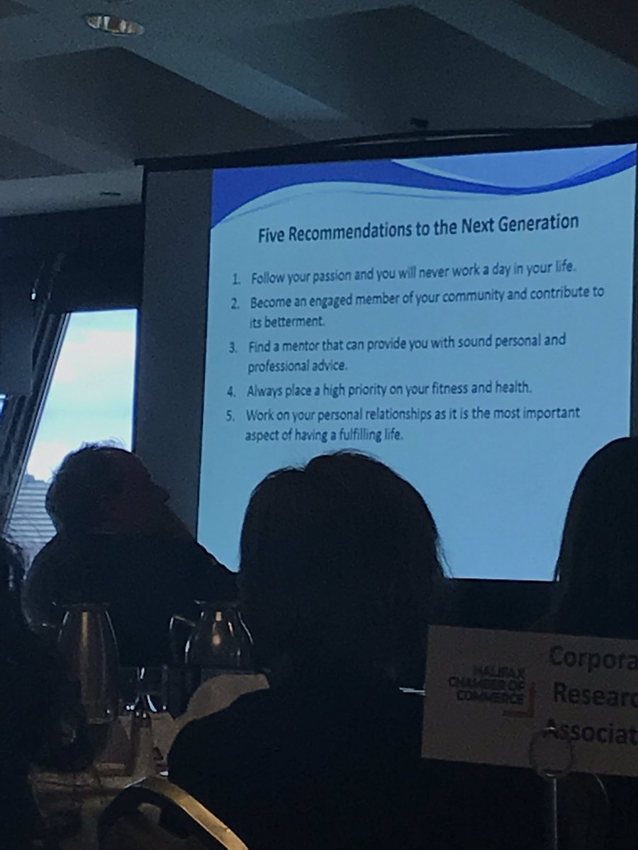 DiannaLyn_'s tweet photo. Incredibly inspiring presentation today by @DonMillsHFX. I haven’t been able to stop talking about it. He concluded with the following recommendations for our generation 🙌🏻 https://t.co/iJdS8g5SIO