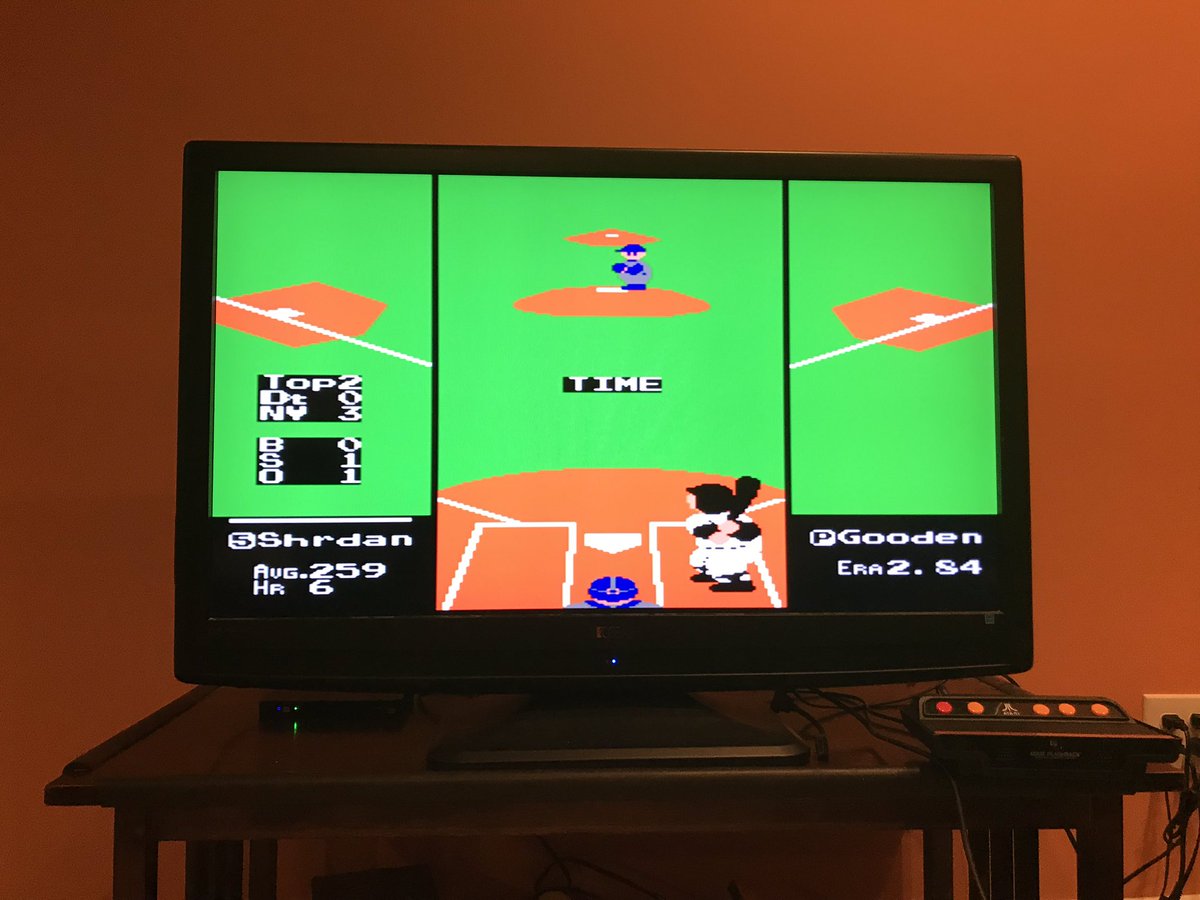 Bigslaven30's tweet photo. This is how I spent part of my night. Ah, #RBIBaseball how I missed thee! #DetroitRules #DarrellEvansIsABeast https://t.co/BdoQ5HYdyi