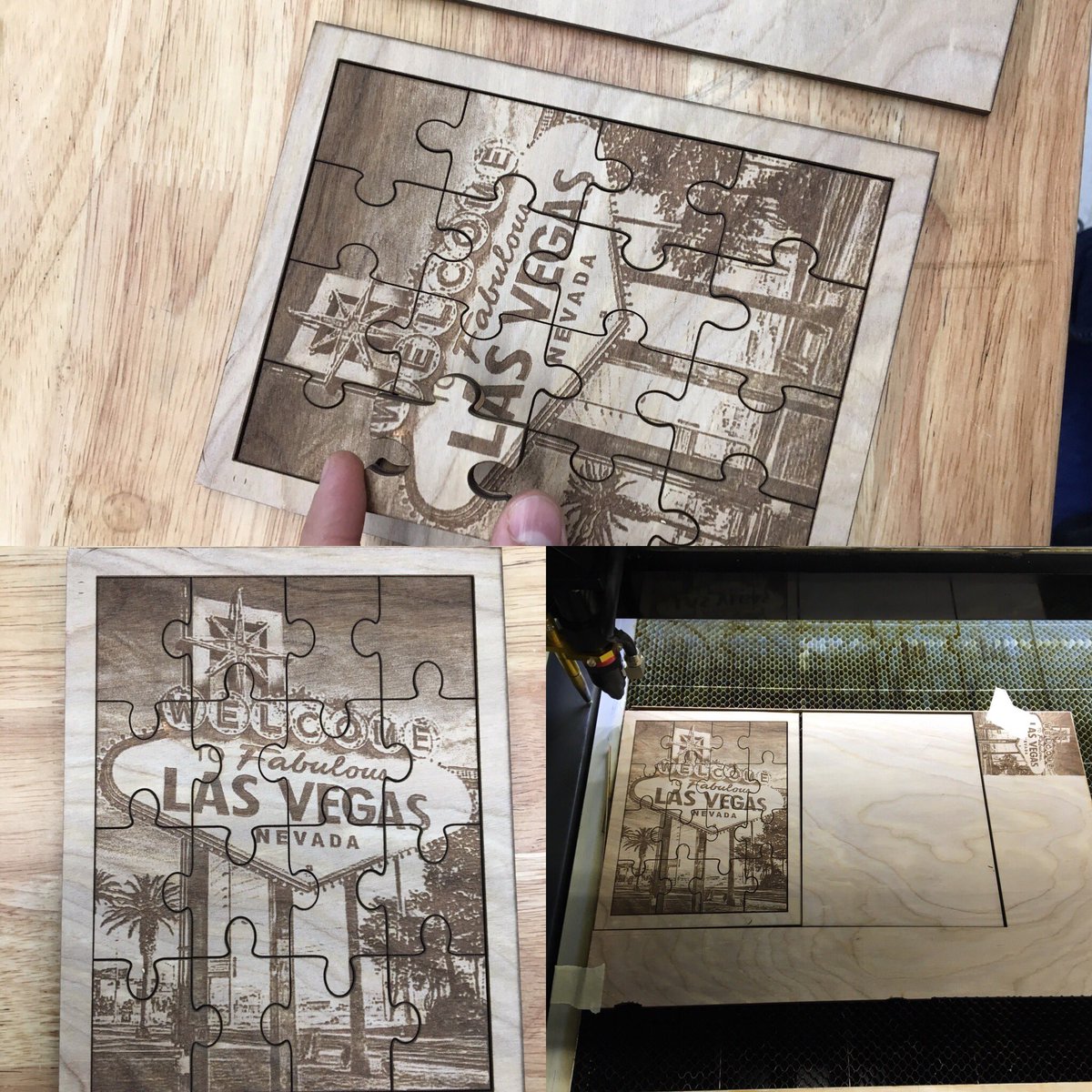 GrbyDmrtrk's tweet photo. Preparing for the upcoming pd. #InnovationLabTX #lasercutting @FullSpecLaser https://t.co/tr6wUzGfTy