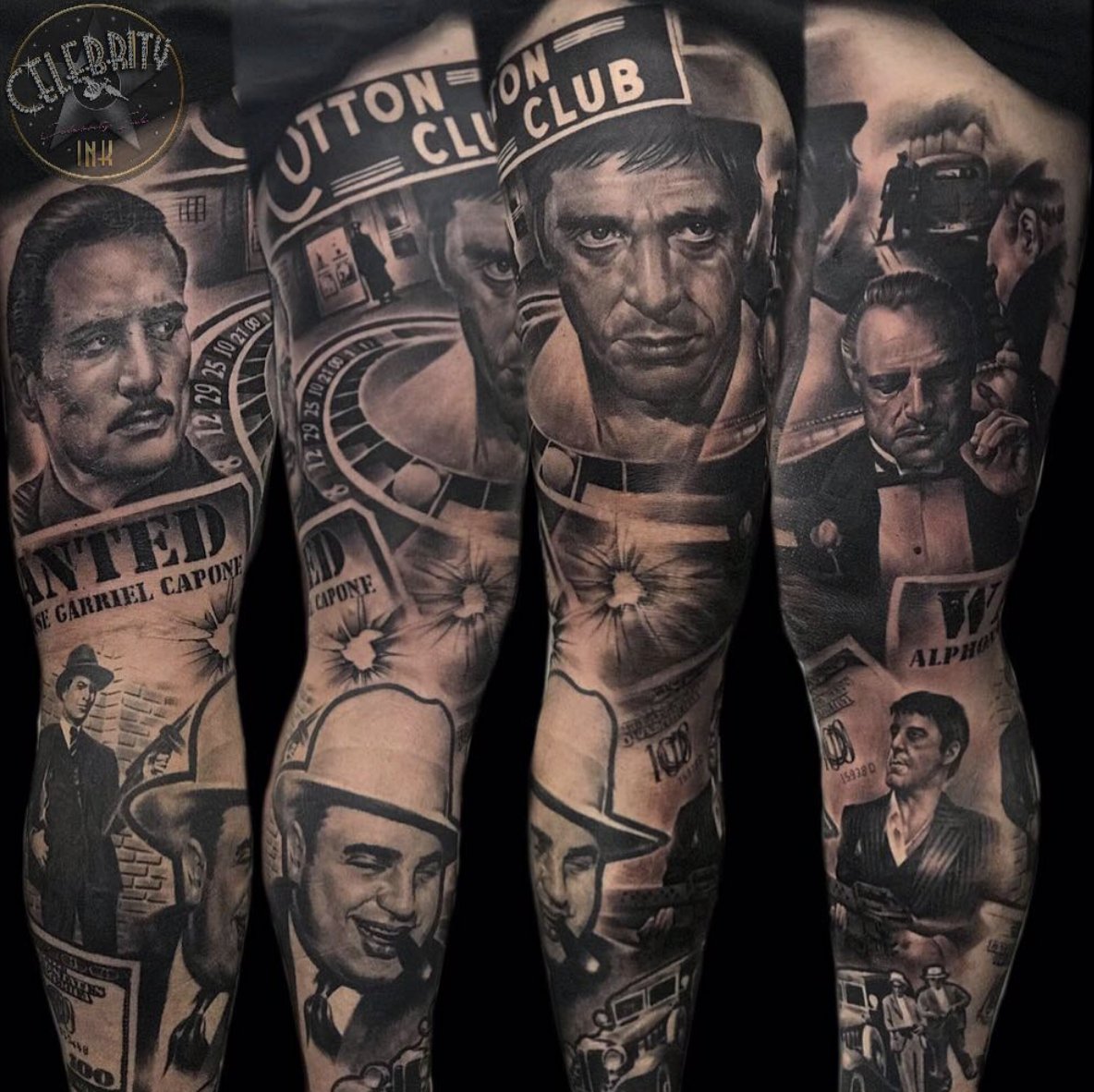 Gangsta Tattoo Sleeves