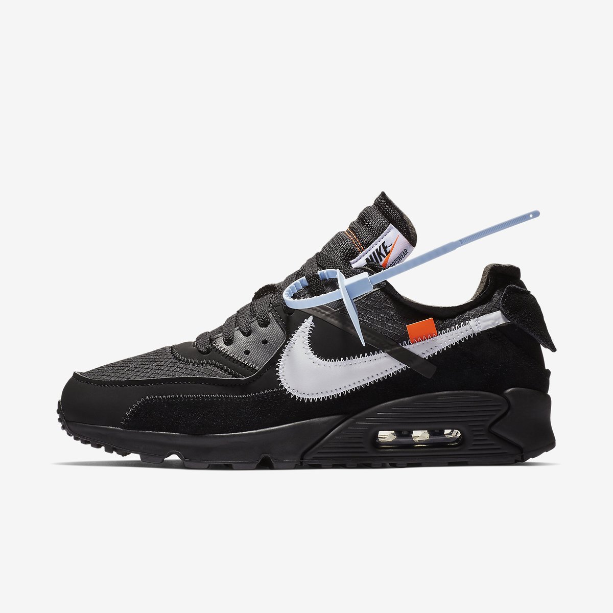 crepdate's tweet photo. Check out the @Nike x @OffWht Air Max 90 ‘Black' dropping on Febuary 7th. #nike #desertoreo #offwhiteairmax90 #offwhiteam90 #offwhite https://t.co/Vohn6XcsOv