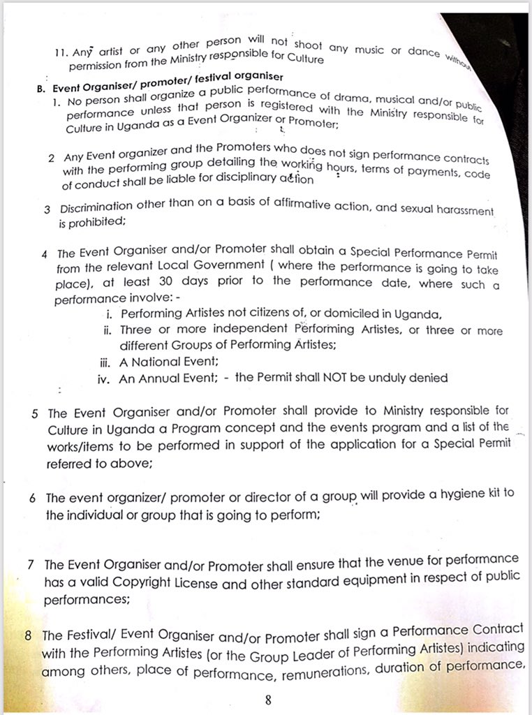 ZizaBafanaUg's tweet photo. But who makes these rules??
Abeera wa
Are they experienced in events?
Are they artiste managers?
Or they are artistes?
We shall not follow pages shoeing up on social media?
Where is the author?
Ps: an attack on my job is an attack on my home.
@IamApass is it you??? https://t.co/7oYJR6K5OV
