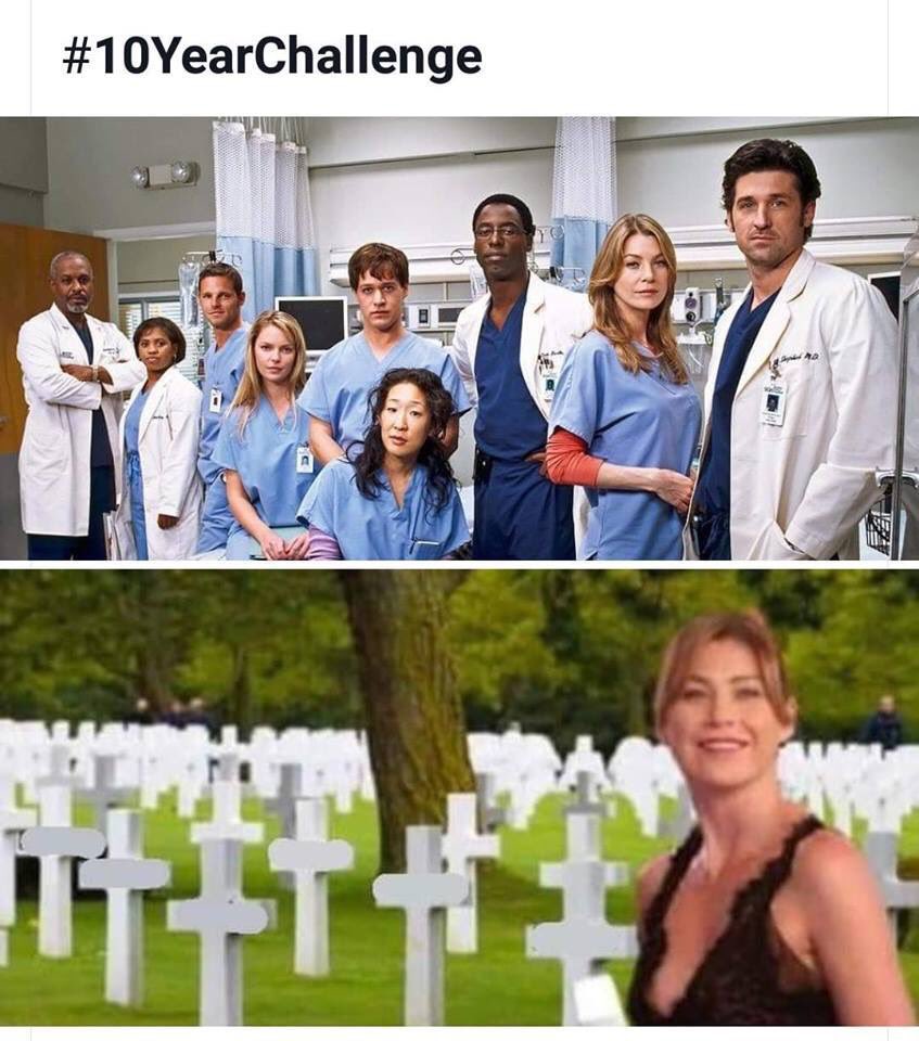 GreysAnatomyHD's tweet image. #10yearscallenge #GreysAnantomy