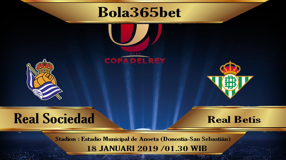 mbet365's tweet photo. Prediksi Bola Real Sociedad vs Real Betis 18 Januari 2019
https://t.co/STiAlbqx4A https://t.co/hWgjL6wwq6