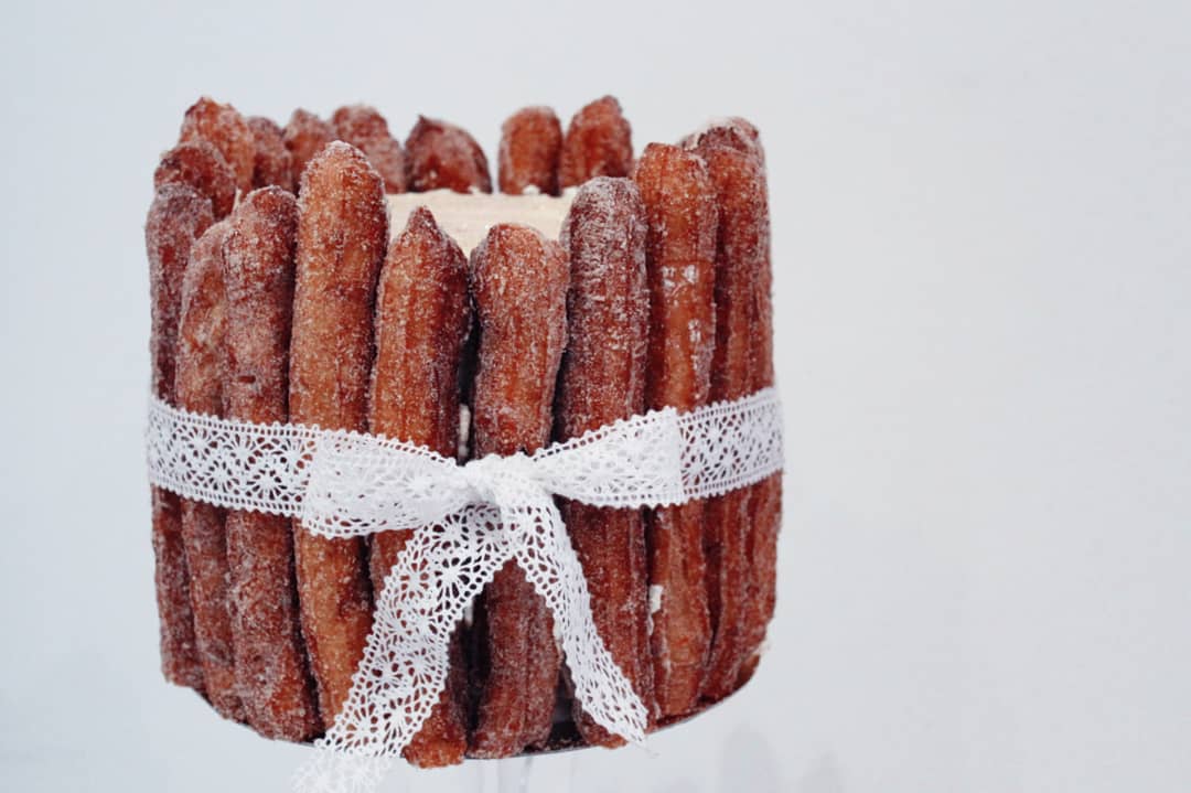 snackboybakes's tweet photo. I'm gonna use the line again... 'Churros to the freaking weekend,' I'll eat to that. Happy Thursday sweet sticks! #ThursdayThoughts #cakeofcakes #weekend #cakesofinstagram https://t.co/xuwPjGwLWa