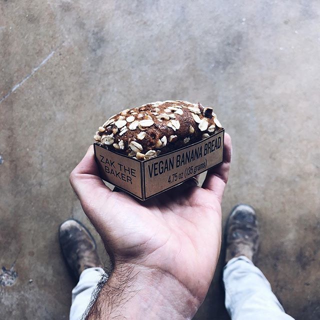 seedFW's tweet image. Supporting local artisans is easy when @zakthebaker is in your hood. This Vegan Banana Bread is everything. #kosher #supportlocalmiami #vegan #baker #seedsquad #zakthebaker #wholefoods