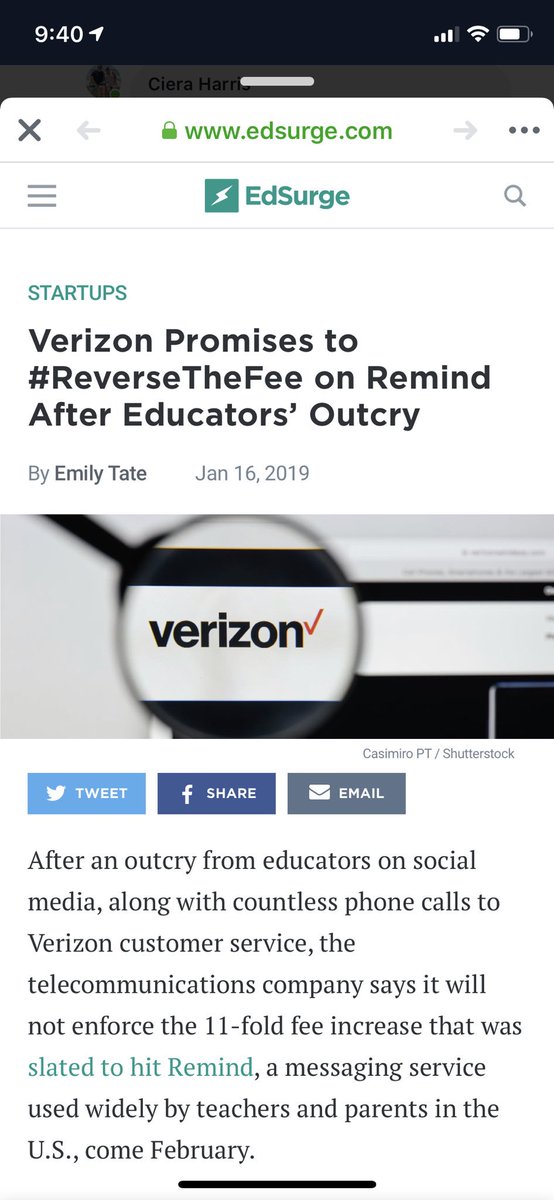 kindersmorgie's tweet photo. Thank you @verizon for reversing the fee on @remind101 ! https://t.co/11y5aW7fwF