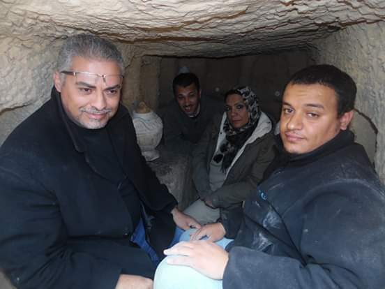 AGhummied's tweet image. العثور على مقبرة عائلية تعود إلى القرن الثاني الميلادي بمنطقة #قرقارش بمدينة #طرابلس .